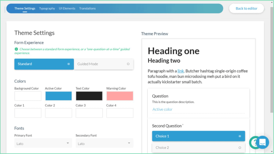 Paperform is a cloud-based form builder with an extensive library of templates.