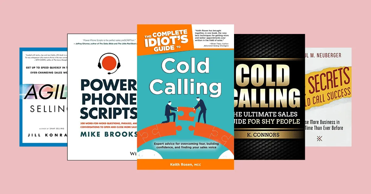 10 Best Cold Calling Books To Ace Your Next Cold Call
