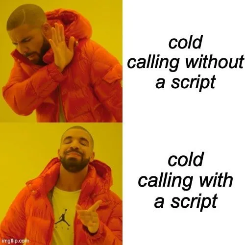 best cold calling memes