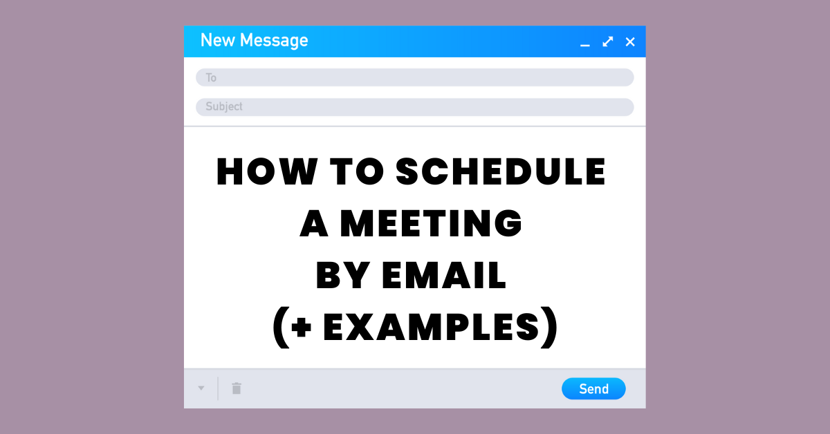 How To Schedule A Meeting In Outlook In Reply Email