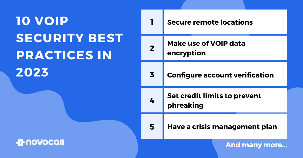 10 VoIP Security Best Practices In 2023